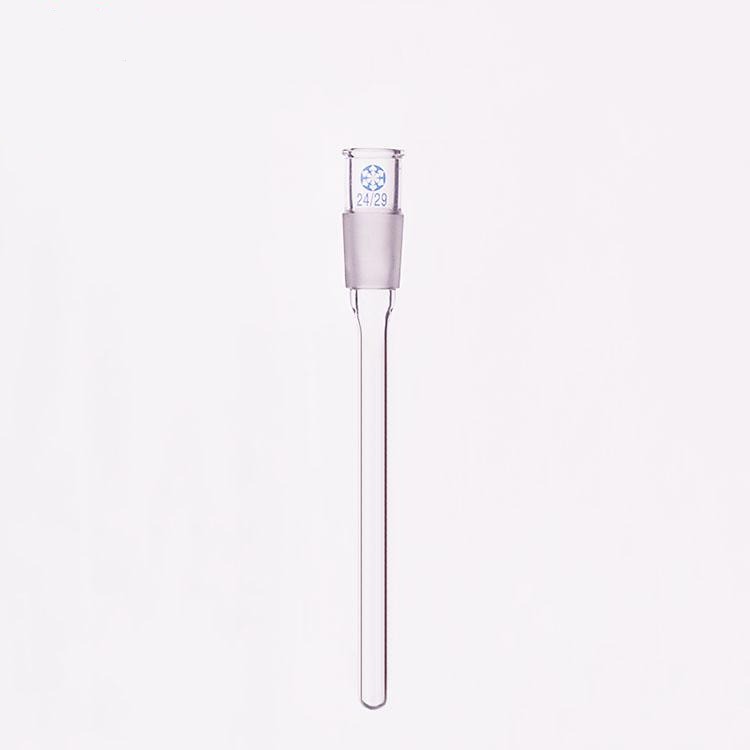 Thermometer tube adapters with joint