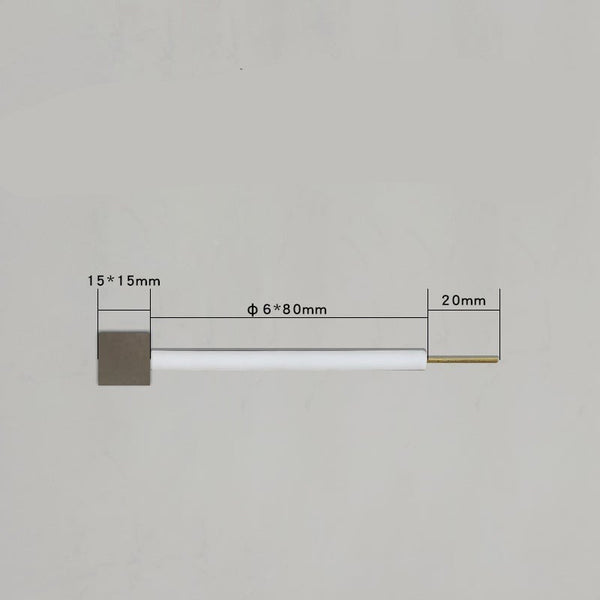 Electrodos de placa de platino con varilla de PTFE Laborxing