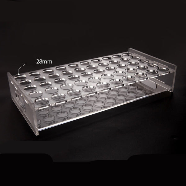 50 slots sample vials stand, PMMA Laborxing