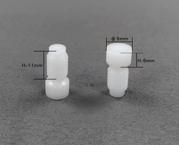 PTFE-Blockschraube für Laborxing für elektrochemische Zellen