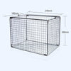 Square sterilisation baskets, stainless steel Laborxing