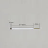 Electrodos de placa de platino con varilla de PTFE Laborxing