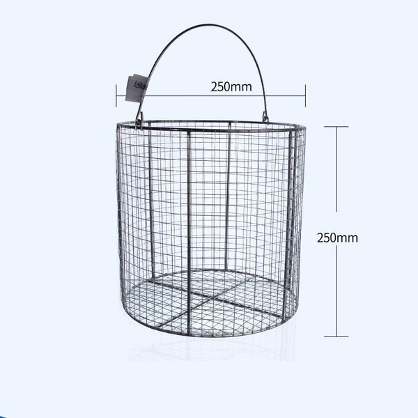 Round sterilisation baskets, stainless steel Laborxing