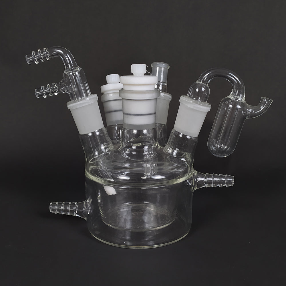 Double-jacketed electrochemical cell Kit, capacity 50 to 500 ml