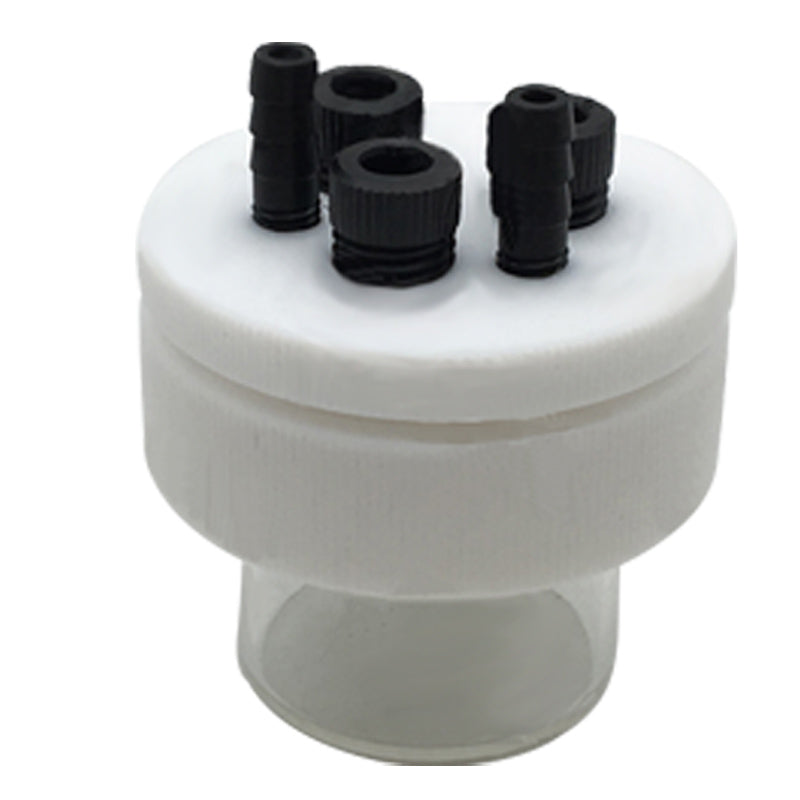 Low volume sealed electrochemical cell, capacity 10 to 50 ml