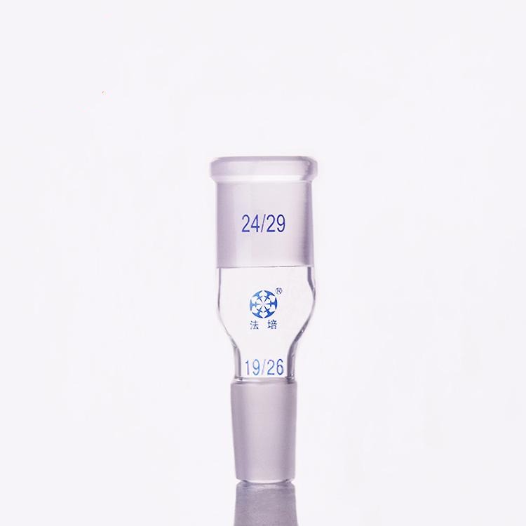 Transition adapter, standard joint socket to standard joint cone, reducing