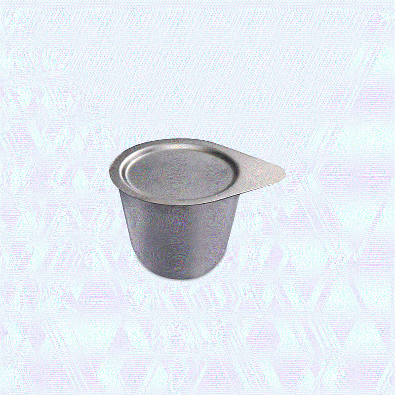 Nickel Crucible with lid, capacity 30 to 50 ml