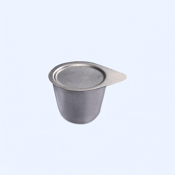 Nickel Crucible with lid, capacity 30 to 50 ml Laborxing
