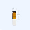 100 uds./paquete Viales para muestras con rosca, vidrio marrón, capacidad de 1 a 60 ml Laborxing