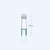100 uds./paquete Viales para muestras con rosca, vidrio transparente, capacidad de 1 a 60 ml Laborxing