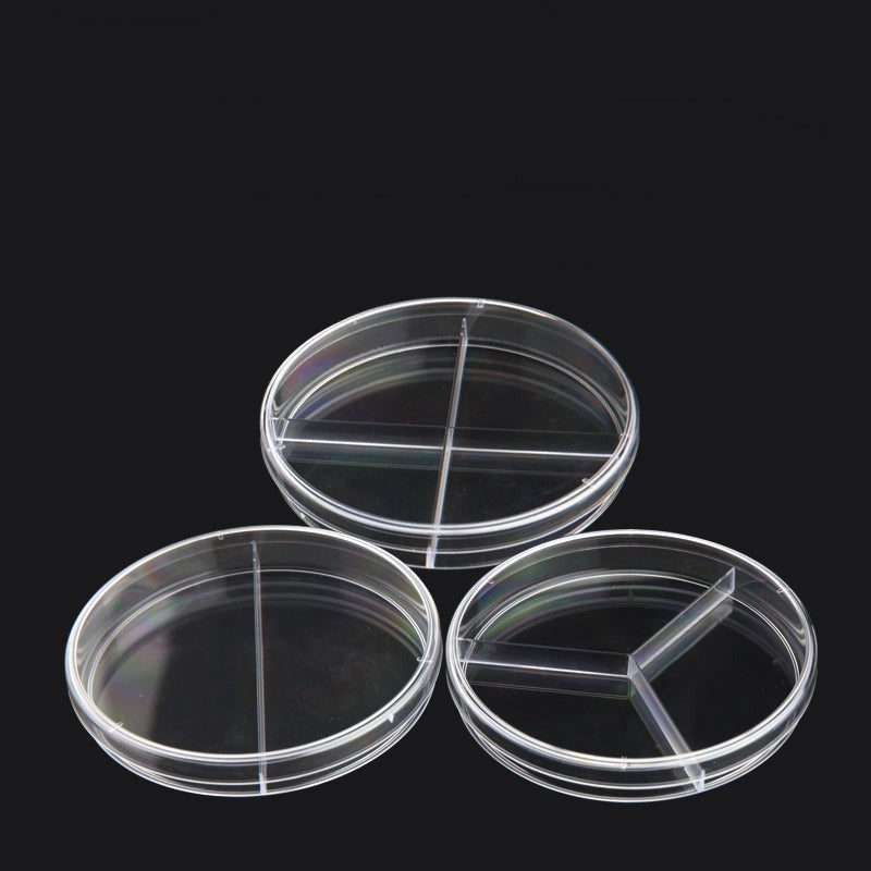 Petri dish graduated , plastic PS, diameter 90 mm, 10 units/pack