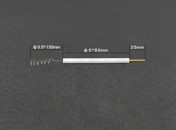 Contraelectrodos auxiliares de hilo de platino con varilla de PTFE Laborxing