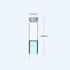 100 uds./paquete Viales para muestras con rosca, vidrio transparente, capacidad de 1 a 60 ml Laborxing