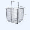 Cestas de esterilización cuadradas, acero inoxidable Laborxing