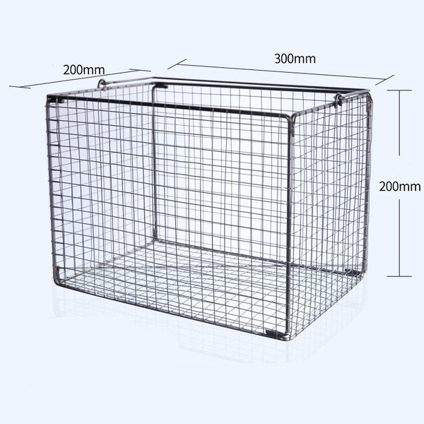 Square sterilisation baskets, stainless steel Laborxing