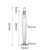 크로우 리시버, 측정 실린더 acc. Groh, 용량 100 ml Laborxing