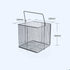 Square sterilisation baskets, stainless steel Laborxing