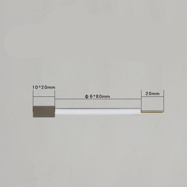 Platinplattenelektroden mit PTFE-Stab Laborxing