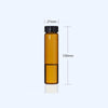 100 pcs/pack Sample vials with thread, Brown glass, capacity 1 to 60 ml Laborxing