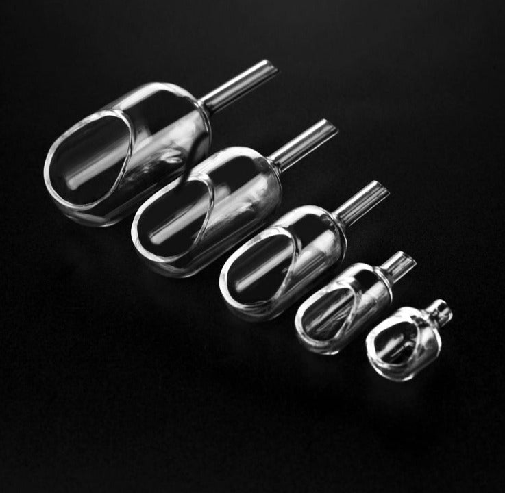 Mipcase 3-Piece Glass Weighing Boats - Laboratory Weighing Funnels For Powder & Solid Samples