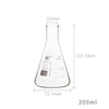 Matraz Erlenmeyer, cuello estrecho, de 50 ml a 10.000 ml Laborxing