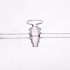 Grifo monomando con llave de paso de vidrio, orificio de 2 a 8 mm de diámetro Laborxing