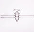 Einweghahn mit Glashahn, Lochdurchmesser 2 bis 8 mm Laborxing