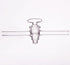 Robinet unidirectionnel avec robinet en verre, diamètre du trou 2 à 8 mm Laborxing