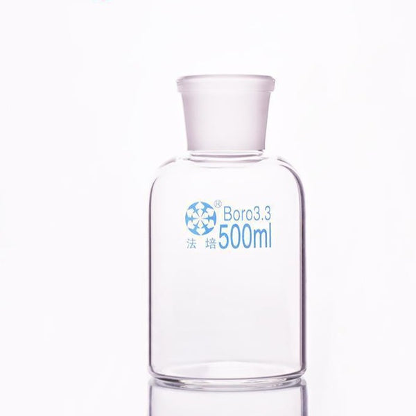 One-necked cylindrical bottle, capacity 250 to 5.000 ml Laborxing