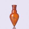 Fiaschetta a forma di pera, vetro marrone, da 25 a 500 ml Laborxing