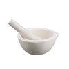 Porcelain mortar with pestle, diameter 6 to 25.5 cm Laborxing