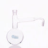 Round bottom distilling flask with side tube and joint,  250 to 3.000 ml Laborxing
