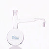 Matraz de destilación de fondo redondo con tubo lateral y junta, de 250 a 3.000 ml Laborxing