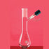 Schlenk Kjeldahl flask with high vacuum valve on side, capacity 50 to 1.000 ml Laborxing