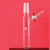 Tubo Schlenk con cono de unión y llave de paso lateral, capacidad de 10 a 250 ml Laborxing