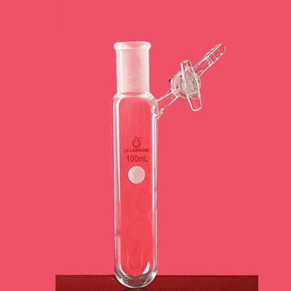 Tubo Schlenk con llave lateral, capacidad de 10 a 250 ml Laborxing