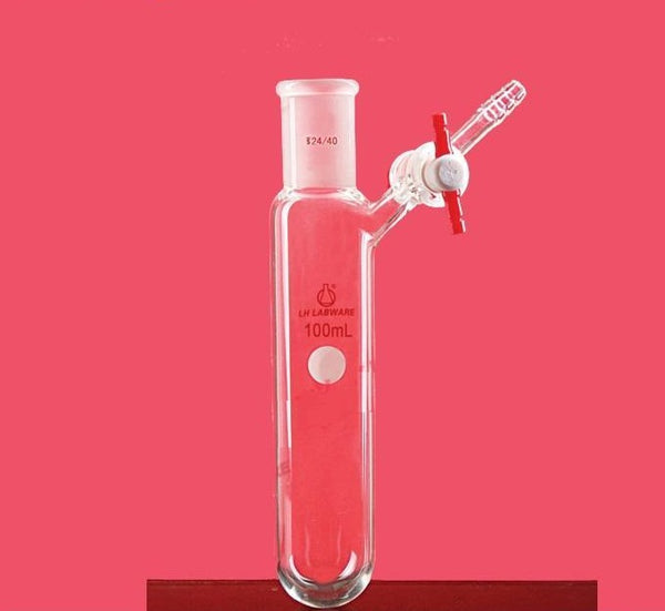 Tubo Schlenk con llave lateral, capacidad de 10 a 250 ml Laborxing