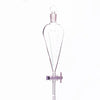 Embudo de decantación acc. a Squibb con grifo de PTFE y tapón de vidrio, graduado, capacidad 125 ml a 1.000 ml. laborando