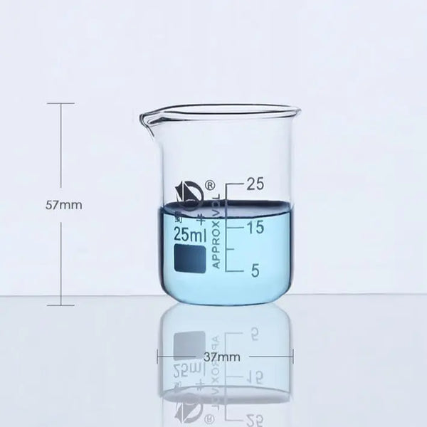 Vaso de precipitados corto, de 5 ml a 10.000 ml Laborxing