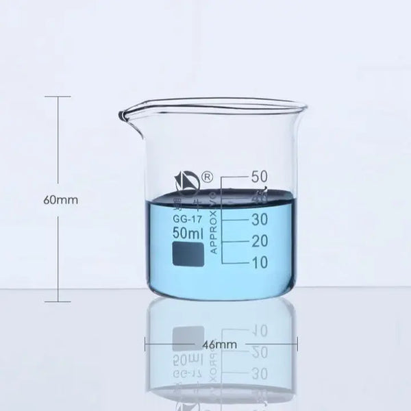 Vaso de precipitados corto, de 5 ml a 10.000 ml Laborxing