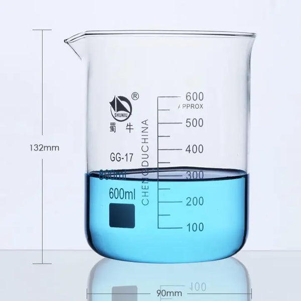 Bécher court, 5 ml à 10.000 ml Laborxing