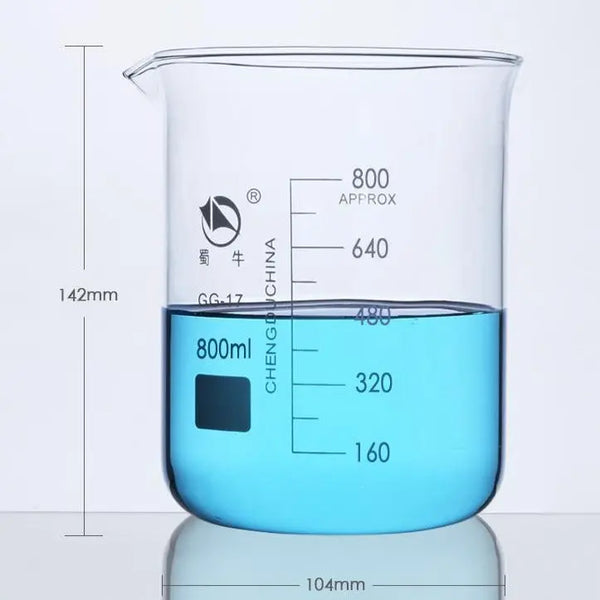 Short beaker, 5 ml to 10.000 ml Laborxing