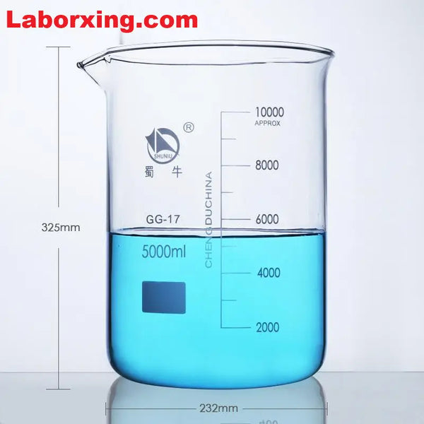 Bécher court, 5 ml à 10.000 ml Laborxing