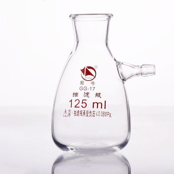 Botella de succión con oliva de vidrio, capacidad de 125 a 20.000 ml Laborxing