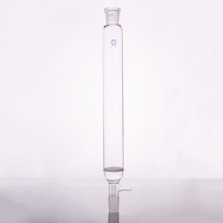 Chromatography column with joint, hose connector and frit | Laborxing