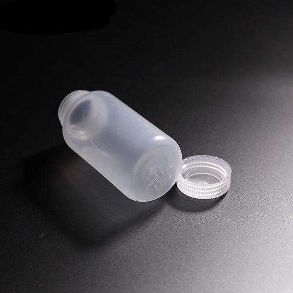 Weithalsflaschen mit Schraubverschluss, Kunststoff PP, Fassungsvermögen 4 ml bis 2.000 ml Laborxing