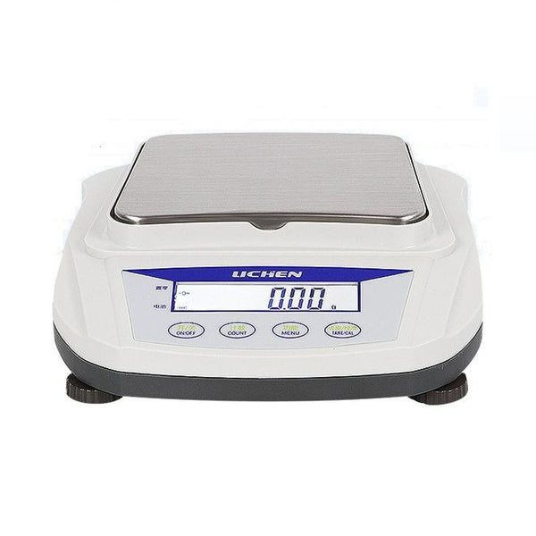 Table balance with stainless steel weighing plate,range 300 to 2.000 g, readability 0.01 g Laborxing