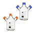 Frasco de HPLC de tres bocas con tapón de rosca GL45, capacidad de 250 a 10.000 ml Laborxing
