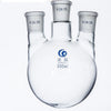 Three-necked round-bottom flask, parallel side necks,  50 ml to 20.000 ml Laborxing