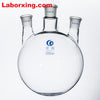 Three-necked round-bottom flask, parallel side necks,  50 ml to 20.000 ml Laborxing